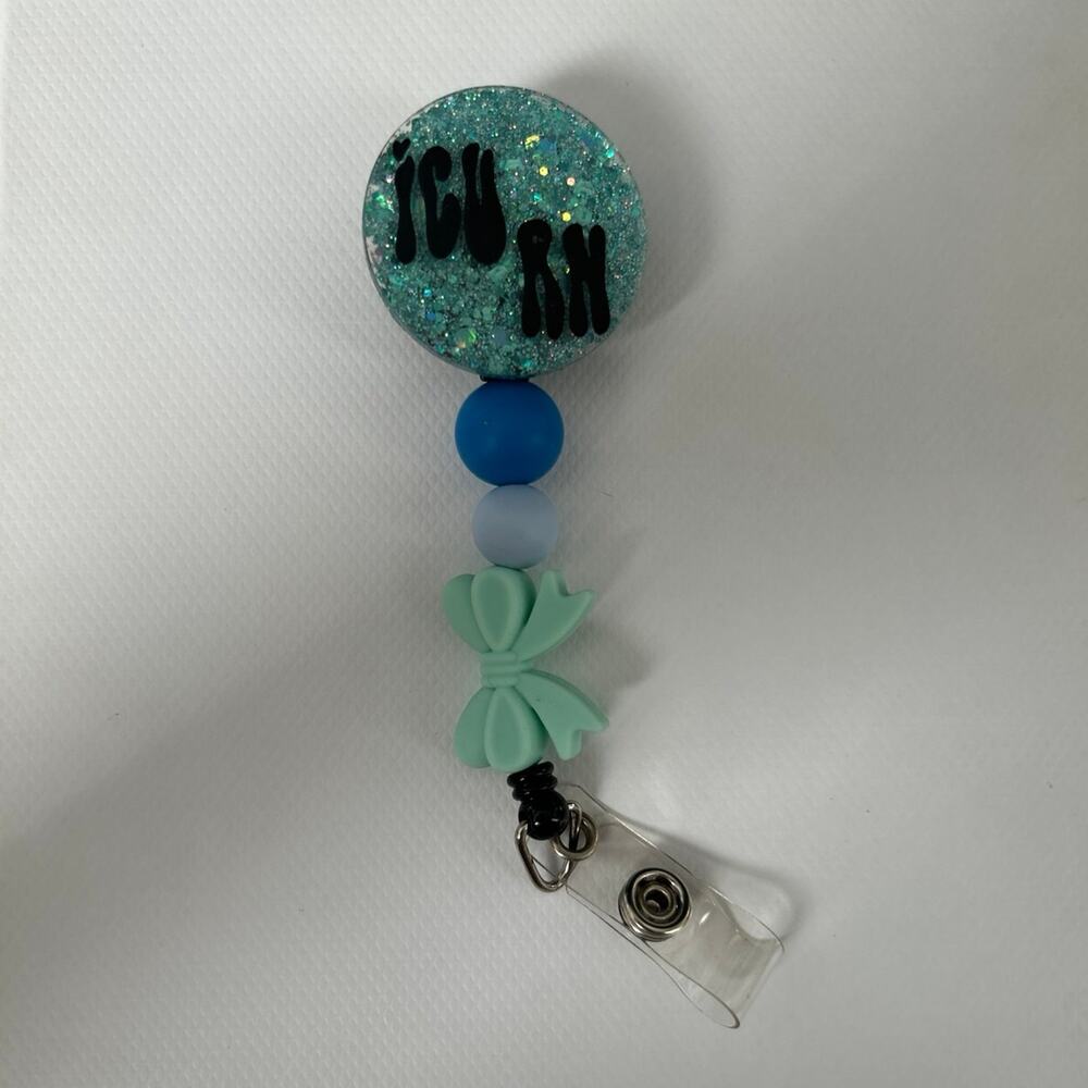 ICU RN Badge Reel